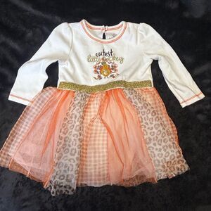 Baby Starters Thanksgiving Dress Girls 12 Months Cutest Little Turkey Tutu